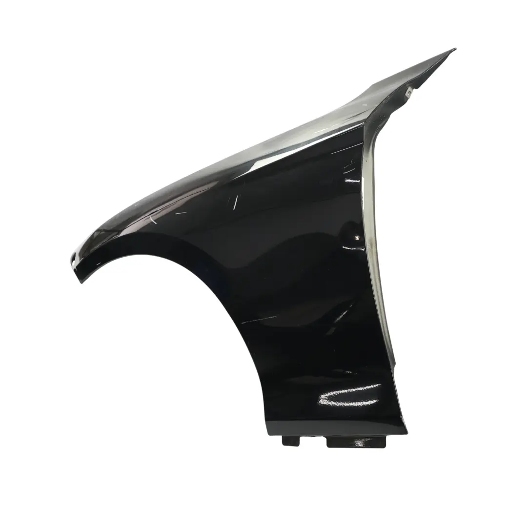 BMW F20 F21 Side Wing Panel Fender Front Left N/S Schwarz 2 Black - 668 - SKU 7284645-SCH2 - Part number 7284645