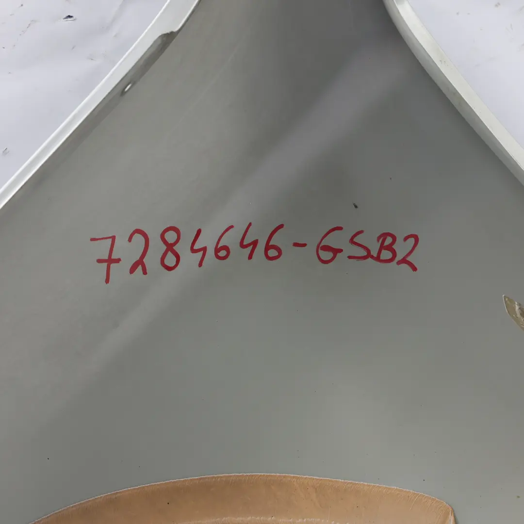 BMW F20 F22 Side Panel Wing Fender Front Right O/S Glacier Silber Metallic - A83 - SKU 7284646-GSB2 - Part number 7284646
