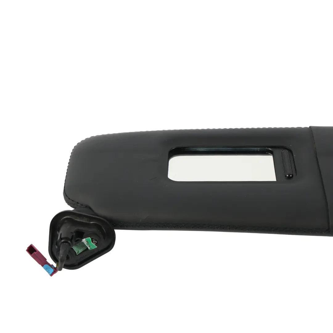 BMW F12 F12 LCI Sun Visor Cover Leather Shwarz Right O/S - SKU 7286024 - Part number 7286024