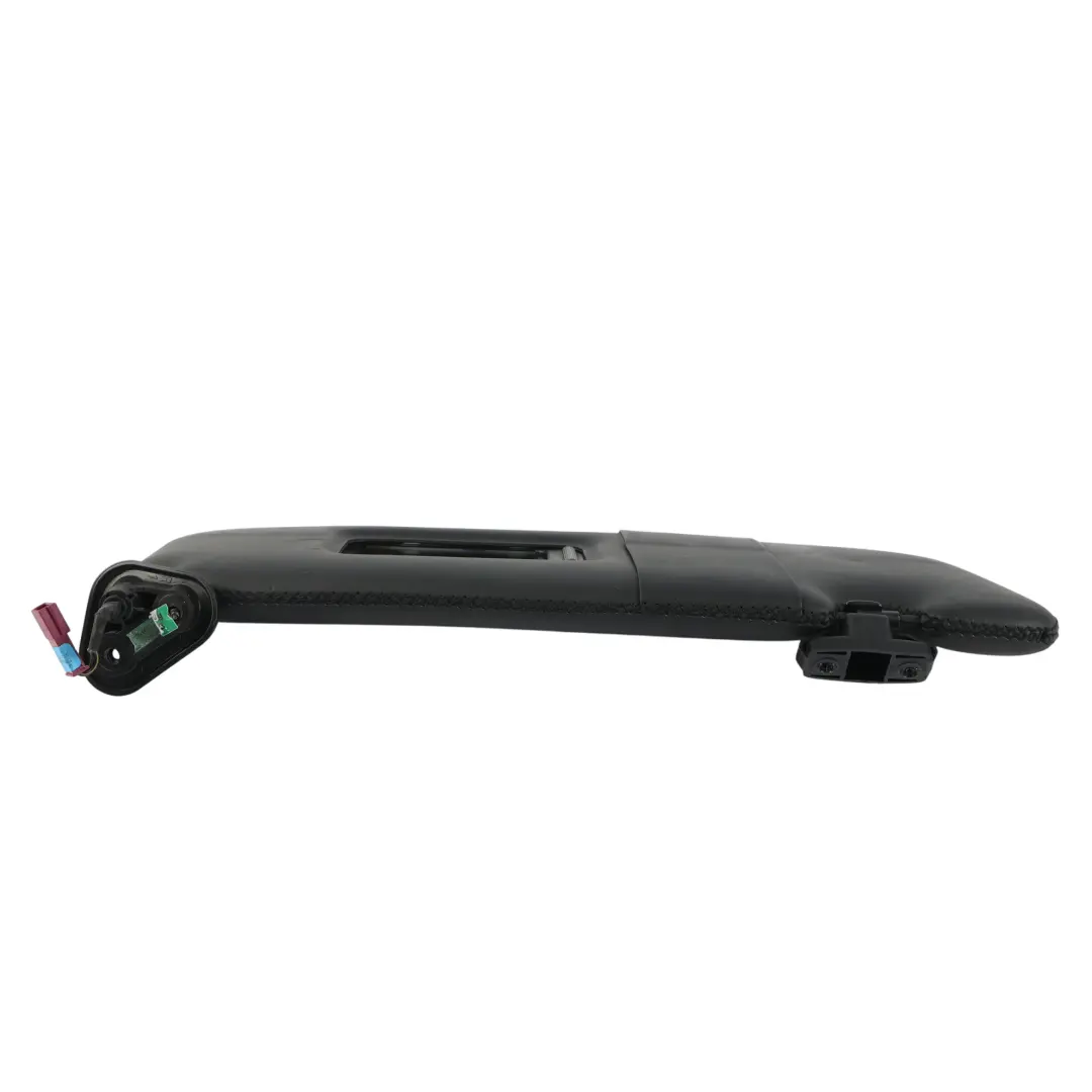 Copertura Aletta Parasole Pelle Nera Destra per BMW F12 F12 LCI con numero di parte 7286024 BMW F12 F12 LCI Copertura Aletta Parasole Pelle Nera Destra - SKU 7286024 - Numero di parte 7286024