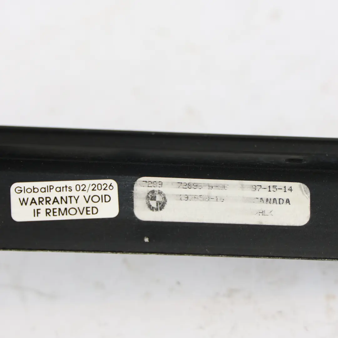 BMW X5 F15 Finitura Striscia Telaio Finestra Posteriore Destra Nero - SKU 7289670 - Numero di parte 7289670