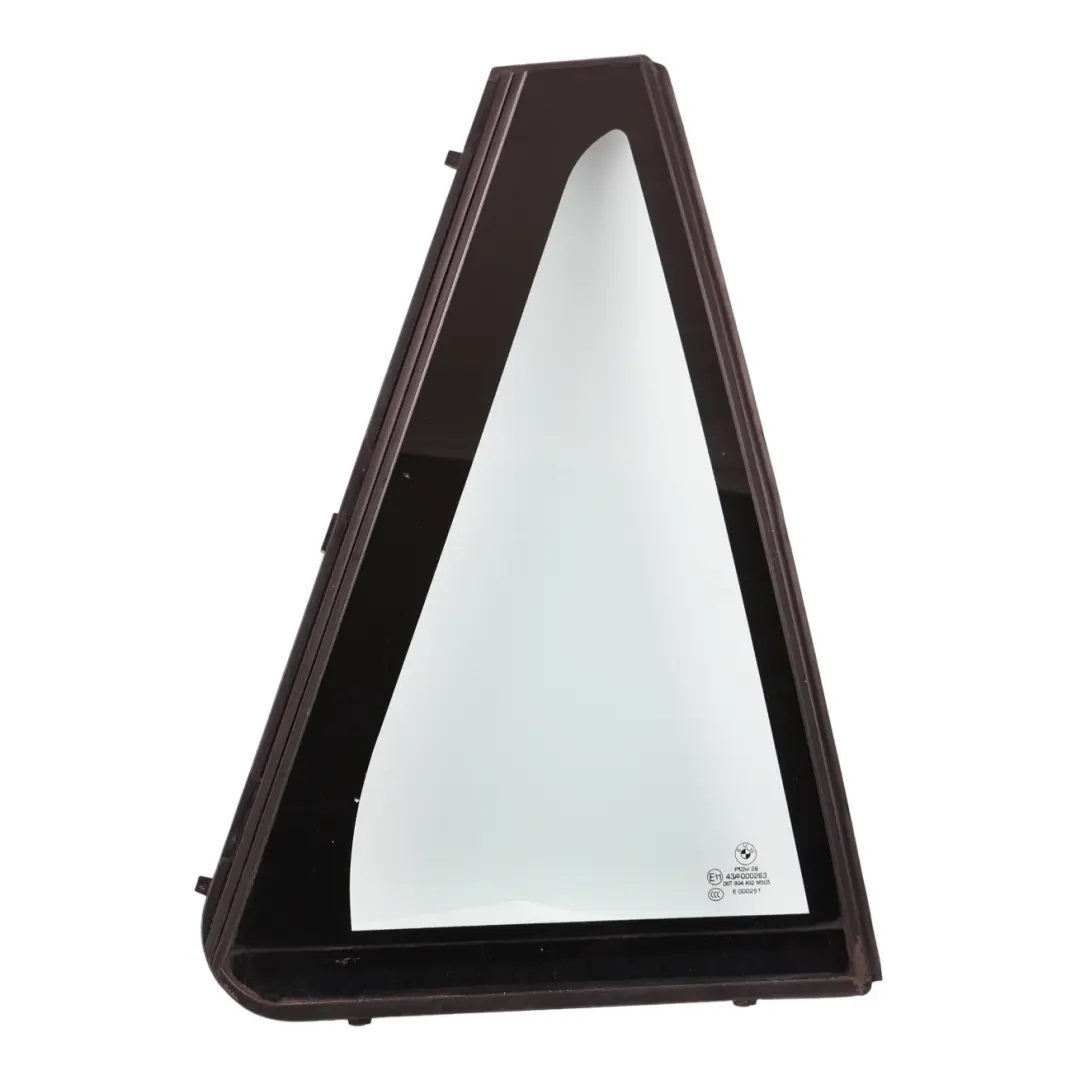 BMW F15 F85 Door Fixed Window Glass Rear Right O/S Triangle Green AS2 - SKU 7289684 - Part number 7289684