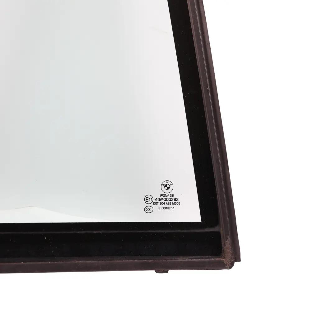 Door Fixed Window Glass Rear Right O/S Triangle Green AS2 to BMW F15 F85 with Part number 7289684 BMW F15 F85 Door Fixed Window Glass Rear Right O/S Triangle Green AS2 - SKU 7289684 - Part number 7289684