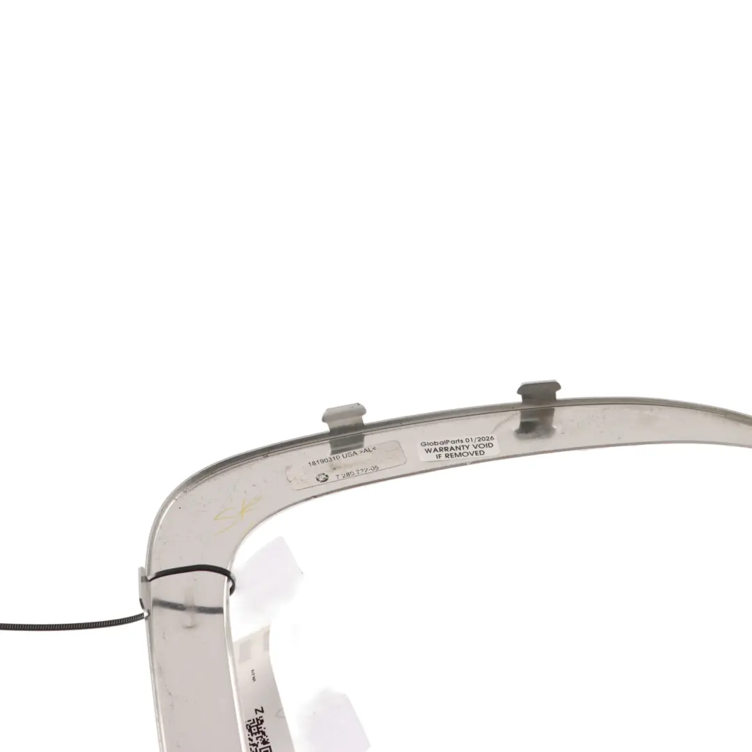 BMW X5 F15 Rear Decorative Side Window Glass Trim Strip Right O/S - SKU 7289722 - Part number 7289722