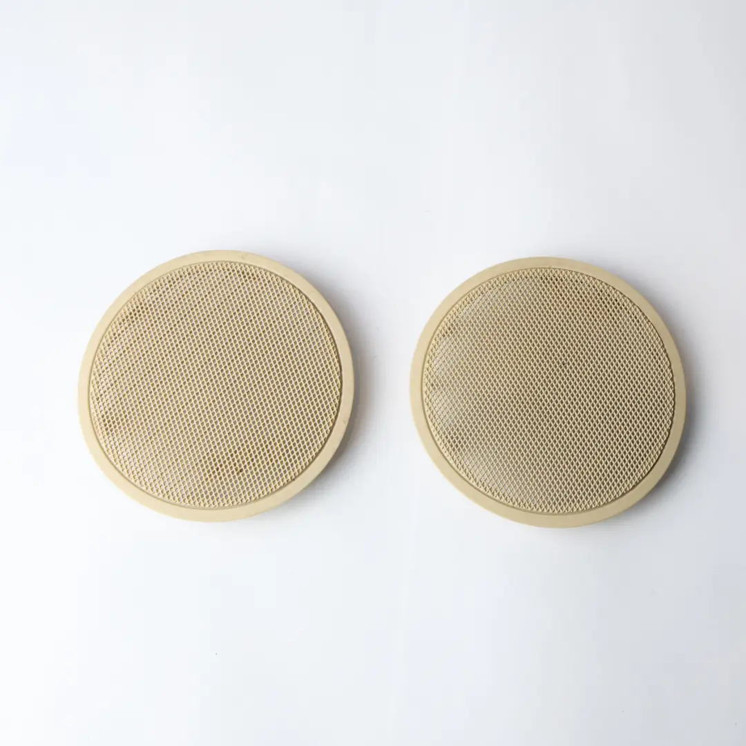 BMW X5 F15 Tür Lautsprecher Abdeckung Vorne Hinten Beige Links 2x Set - SKU 7292277 - Teilenummer 7292277