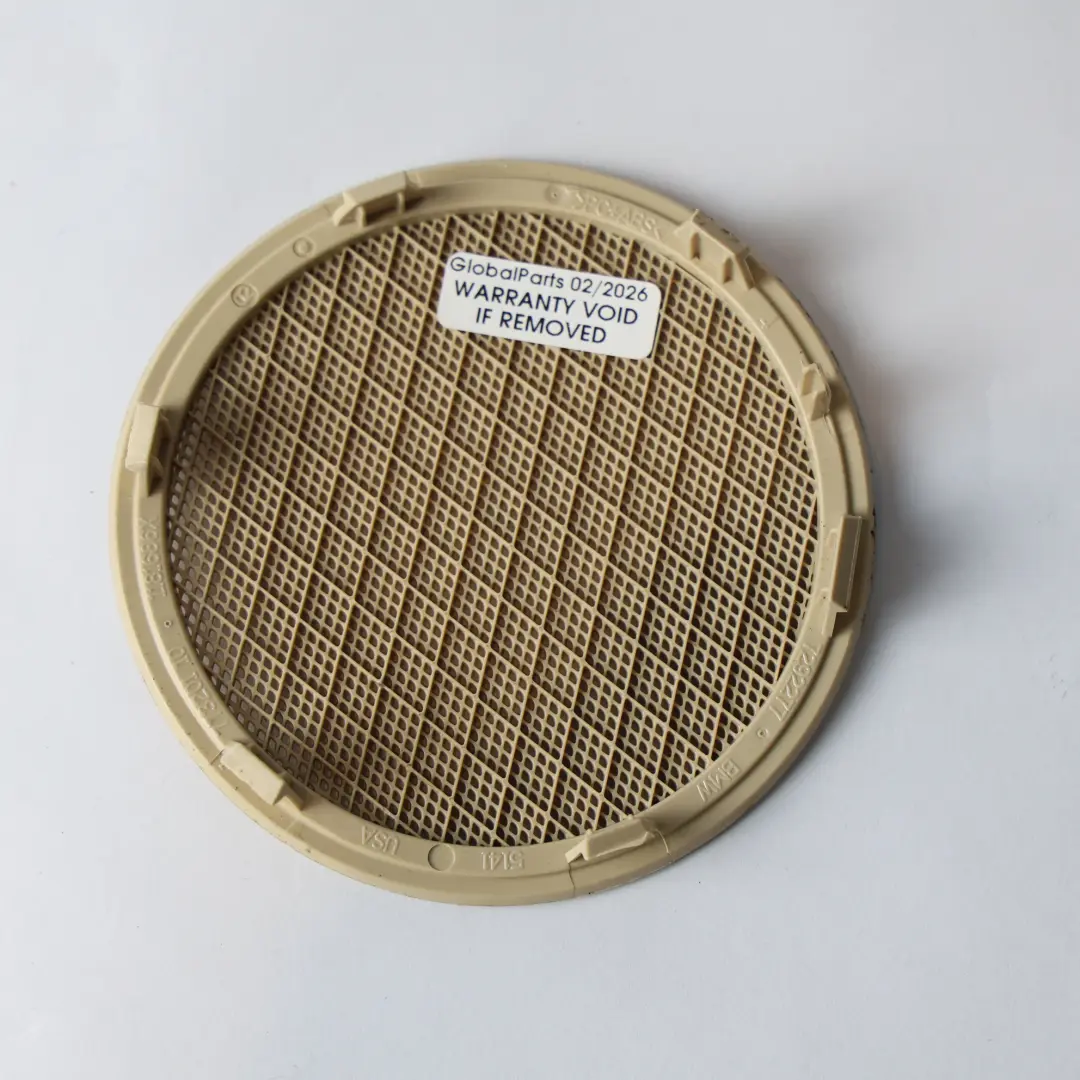 Tür Lautsprecher Abdeckung Vorne Hinten Beige Links 2x Set für BMW X5 F15 mit Teilenummer 7292277 BMW X5 F15 Tür Lautsprecher Abdeckung Vorne Hinten Beige Links 2x Set - SKU 7292277 - Teilenummer 7292277