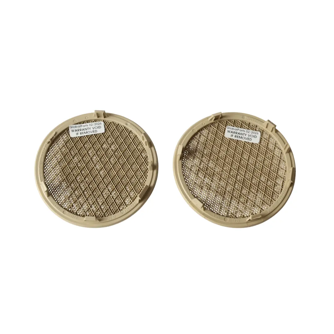 BMW X5 F15 Tür Lautsprecher Abdeckung Vorne Hinten Beige Links 2x Set - SKU 7292277 - Teilenummer 7292277