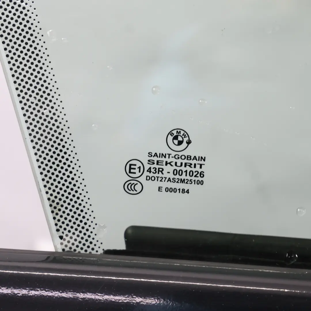 BMW F06 Door Front Right O/S Carbonschwarz Metallic - 416 - SKU 7294992-CAR - Part number 7294992