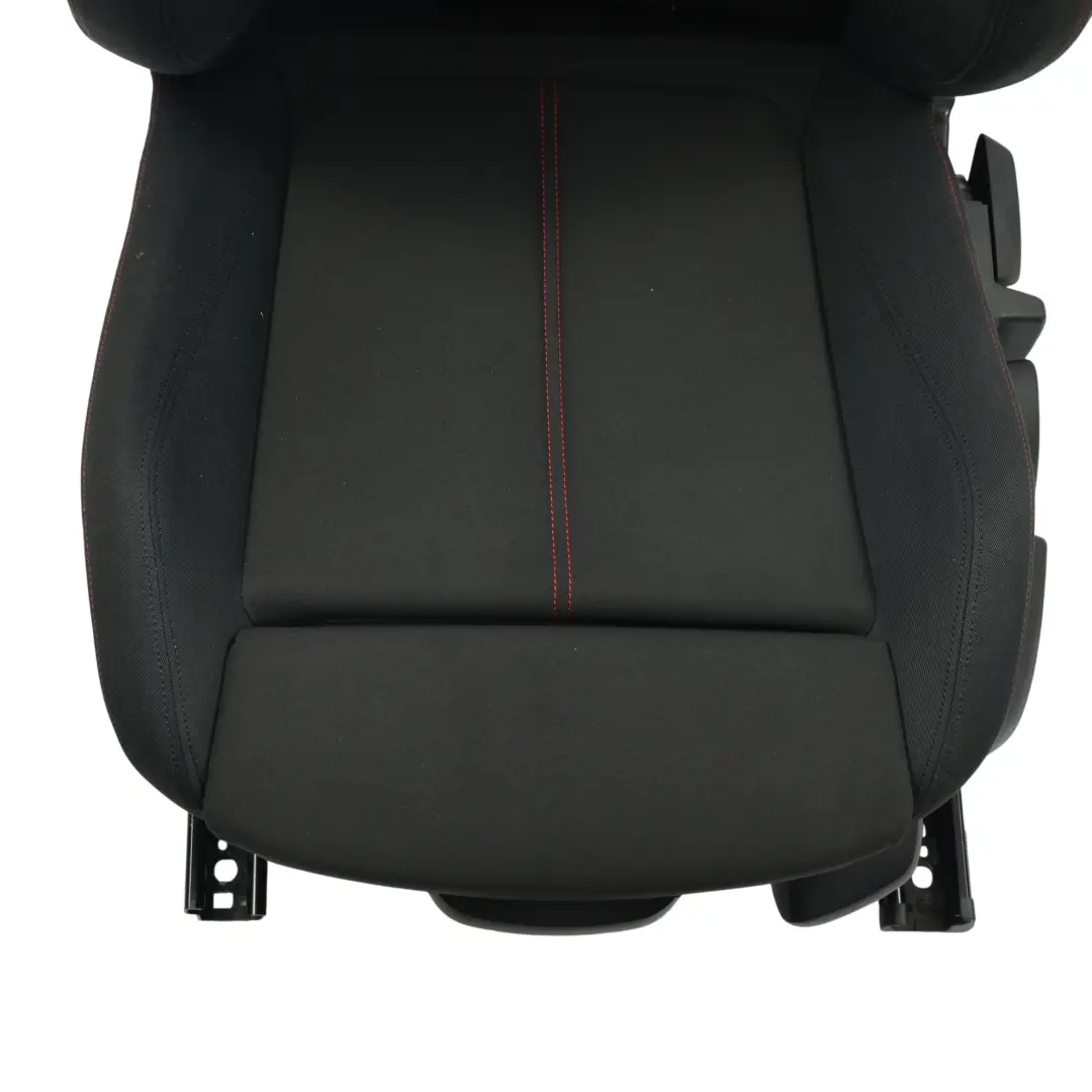 BMW F20 Sport Front Seat Cloth Fabric Track / Anthracite Red Left N/S - SKU 7295133-1 - Part number 7295133
