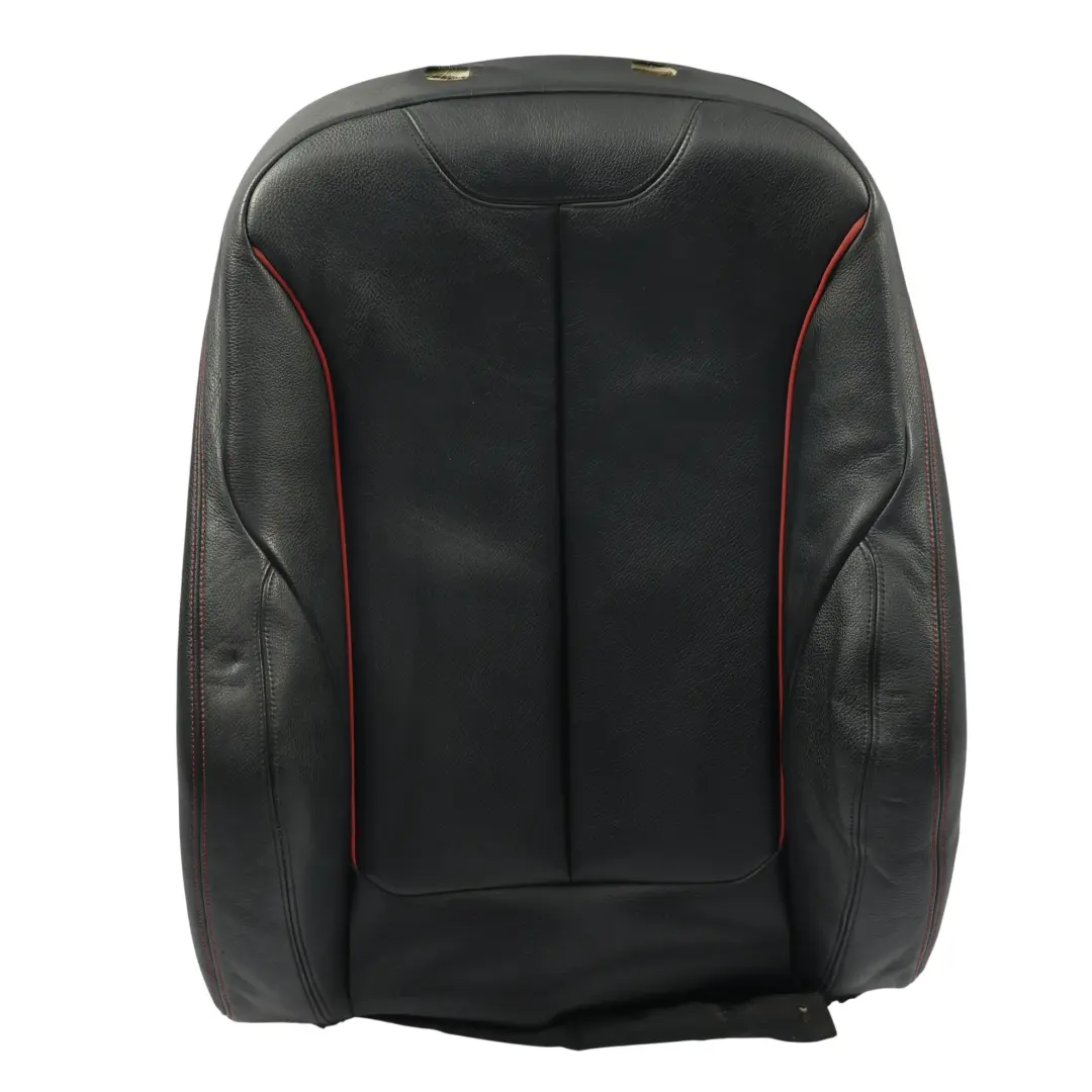BMW F20 F30 F31 F34 F36 Front Seat Backrest Cover Leather Dakota Black Left N/S - SKU 7295143 - Part number 7295143