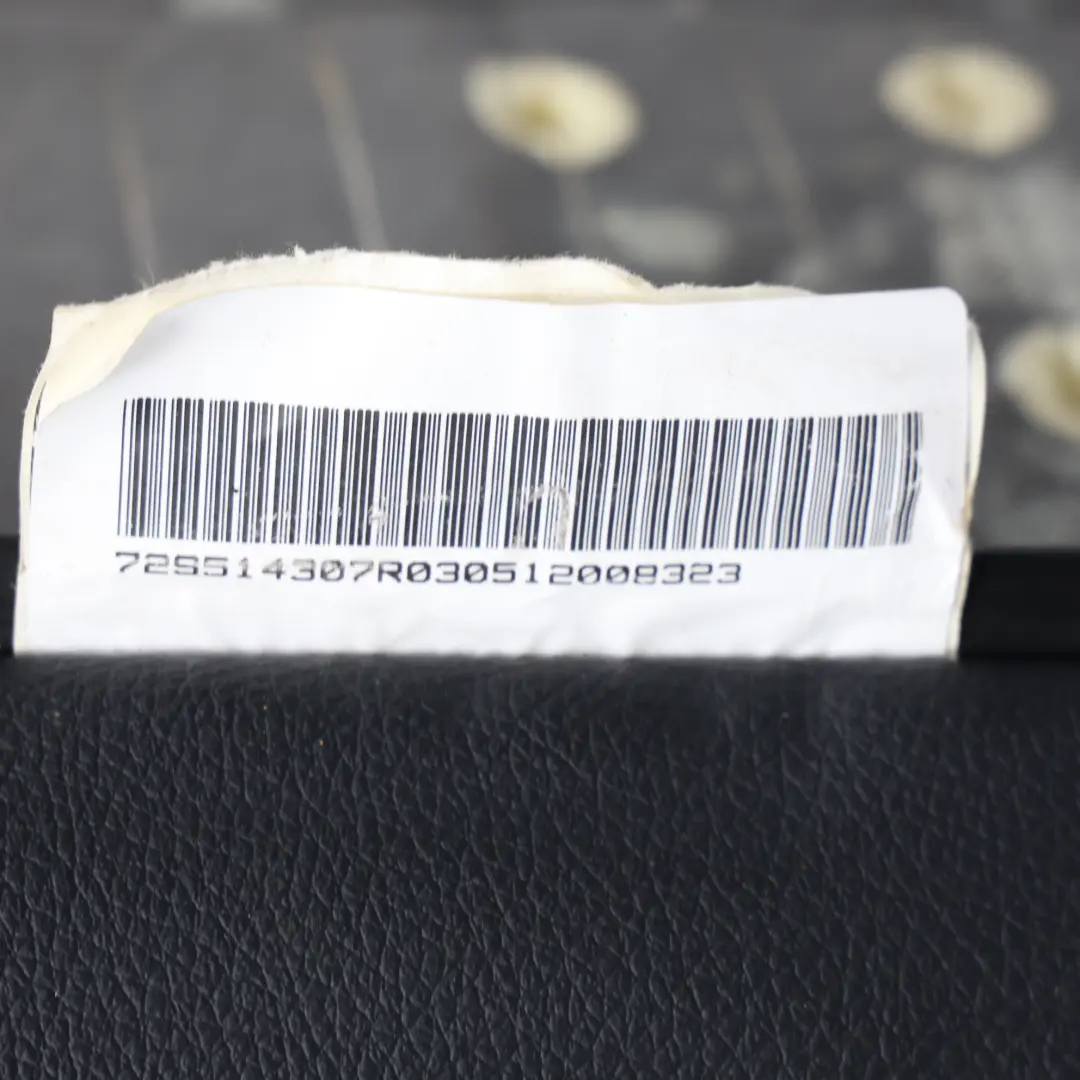 BMW F20 F30 F31 F34 F36 Pokrycie Oparcia Fotela Skóra Dakota Czarna Lewa - SKU 7295143 - Numer Części 7295143