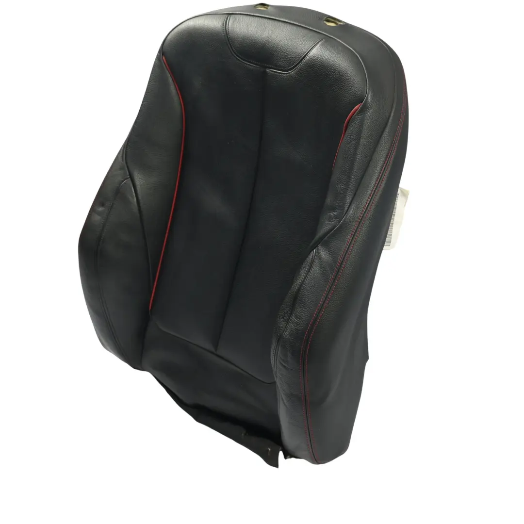 BMW F20 F30 F31 F34 F36 Front Seat Backrest Cover Leather Dakota Black Left N/S - SKU 7295143 - Part number 7295143