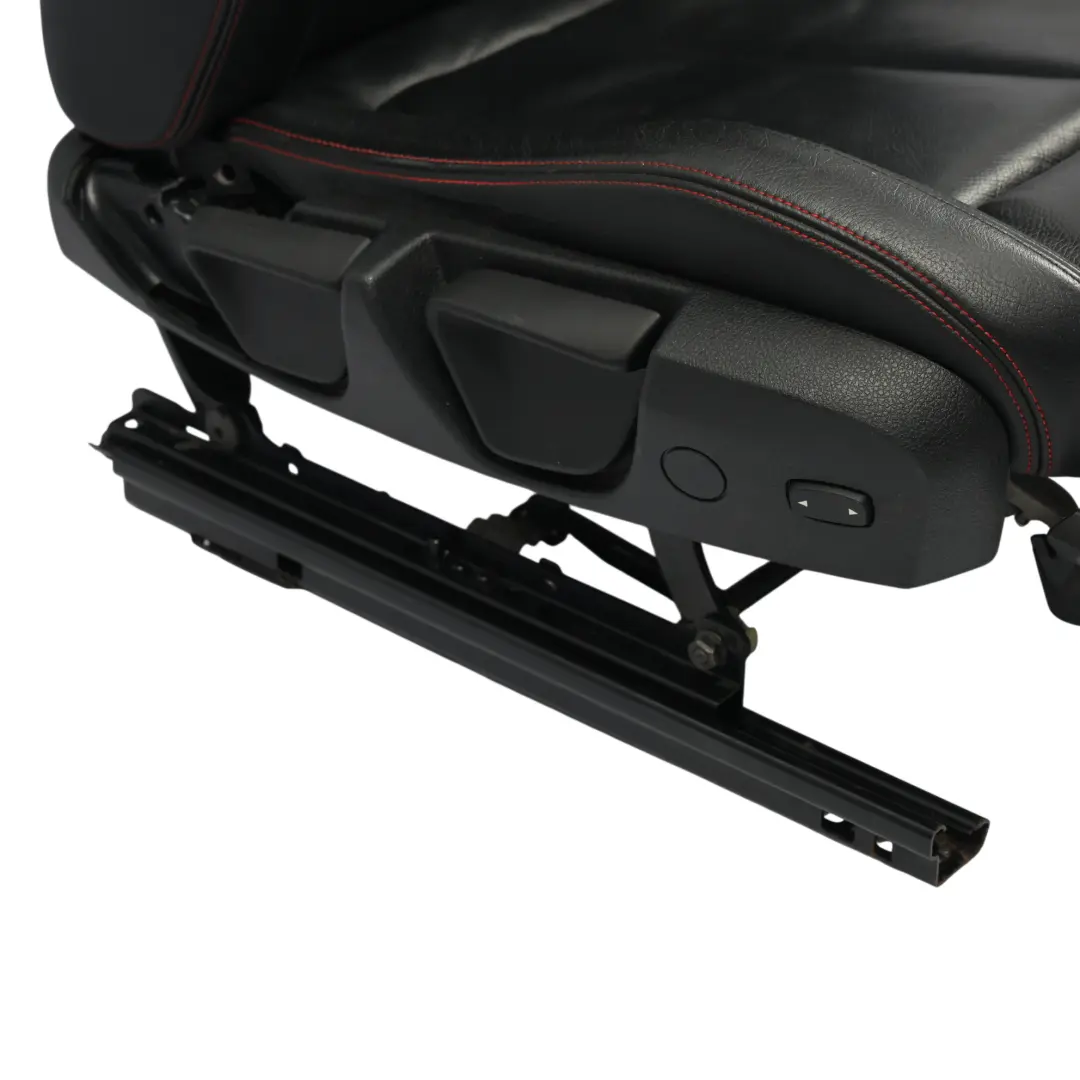 Sedile anteriore BMW F30 F31 M Sport Riscaldato Pelle Nera Accento Rosso Destra per con numero di parte 7295144 Sedile anteriore BMW F30 F31 M Sport Riscaldato Pelle Nera Accento Rosso Destra - SKU 7295144-3 - Numero di parte 7295144