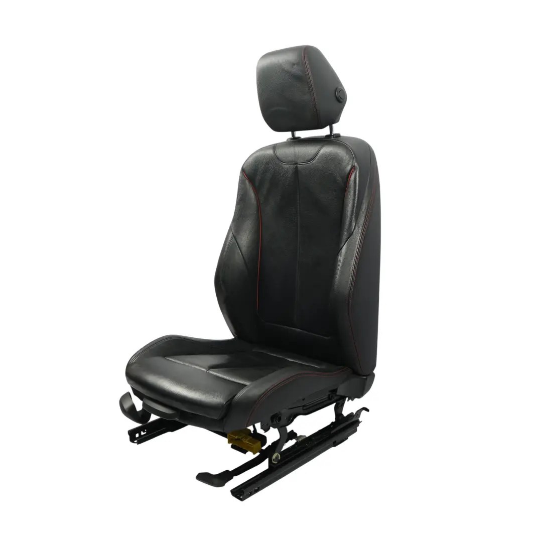 BMW F30 F31 Fotel Prawy Przód Sport Grzany Skóra Dakota Czarna - SKU 7295144-3 - Numer Części 7295144