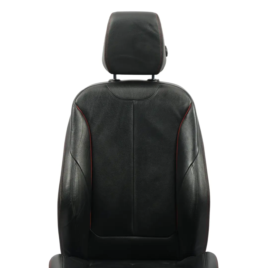 Vorder Sitz BMW F30 F31 M Sport Beheizt Schwarz Leder Dakota Akzent Rot Rechts für mit Teilenummer 7295144 Vorder Sitz BMW F30 F31 M Sport Beheizt Schwarz Leder Dakota Akzent Rot Rechts - SKU 7295144-3 - Teilenummer 7295144