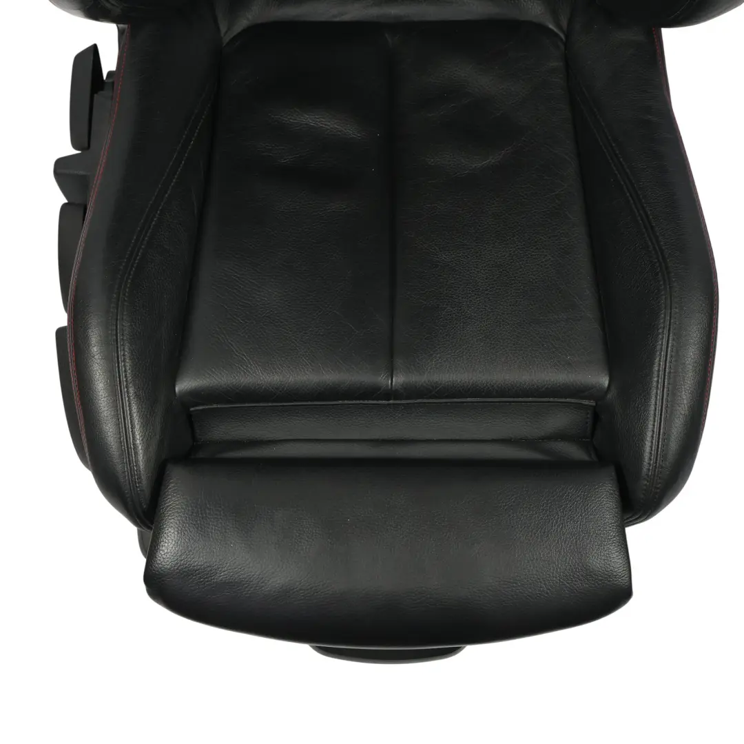 Front Seat BMW F30 F31 M Sport Heated Black Leather Dakota Accent Red Right O/S to with Part number 7295144 Front Seat BMW F30 F31 M Sport Heated Black Leather Dakota Accent Red Right O/S - SKU 7295144-3 - Part number 7295144