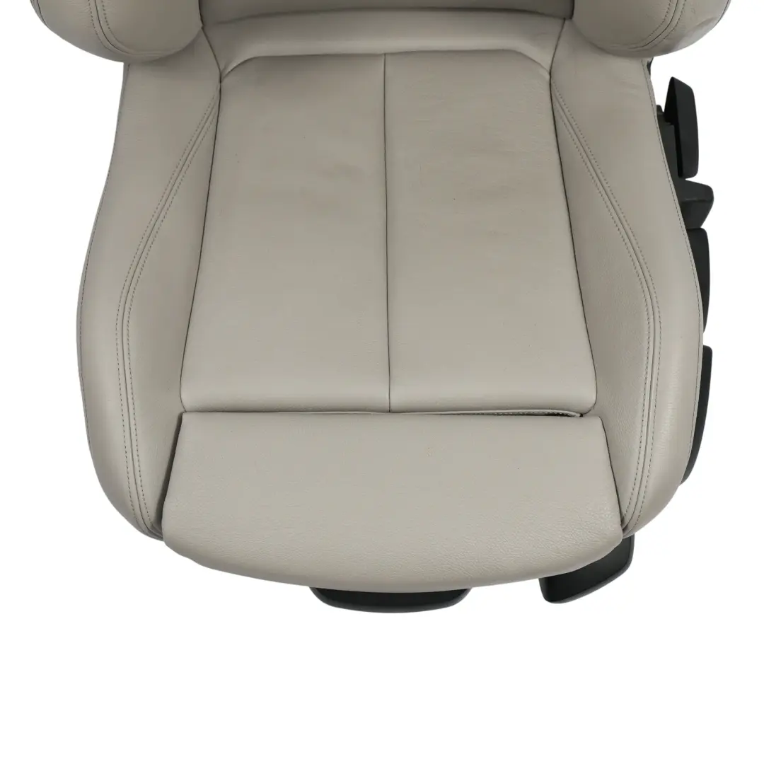 BMW F20 F30 F34 Front Seat M Sport Leather Everest Grey Left N/S - SKU 7295145-2 - Part number 7295145