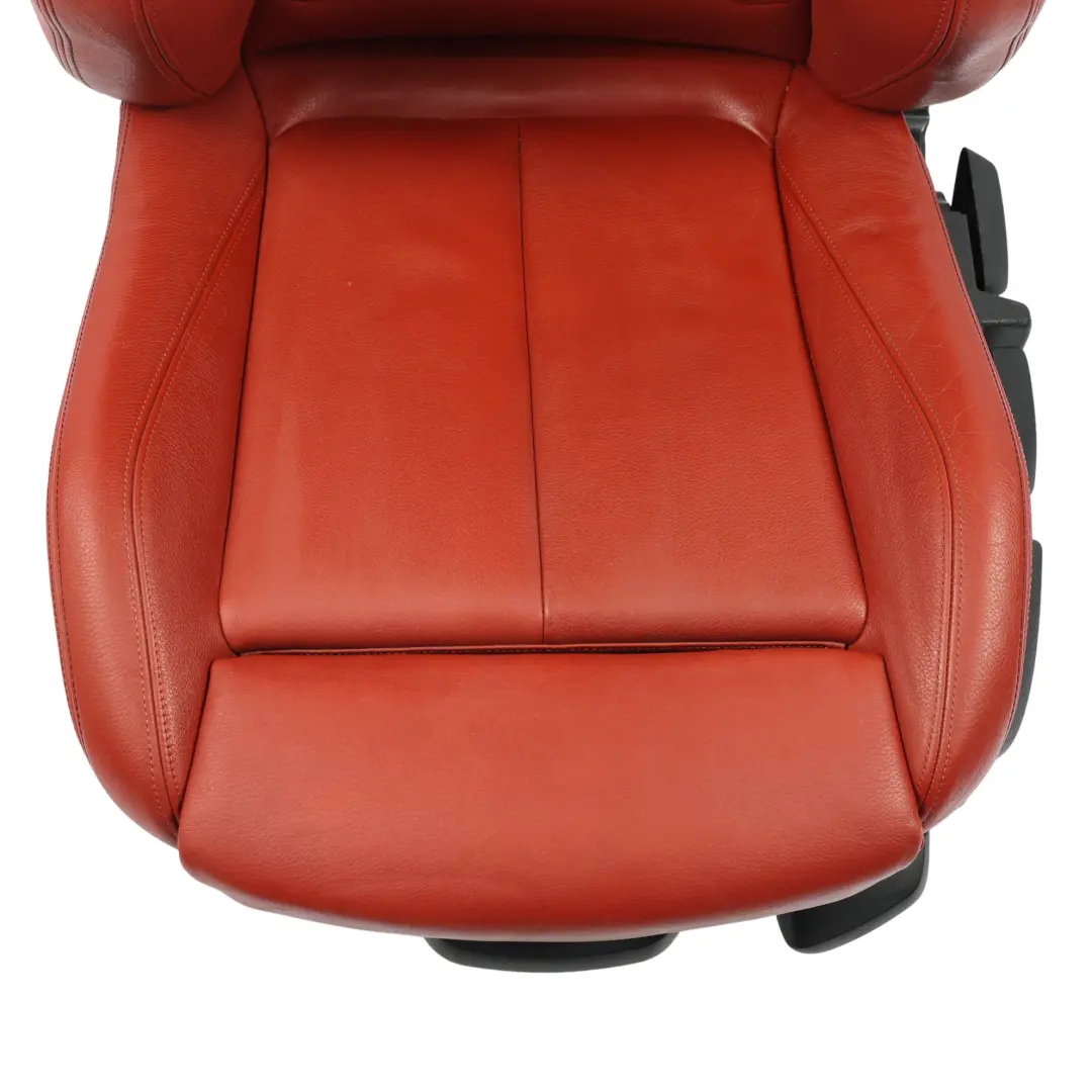 BMW F20 M Sport Front Seat Heated Leather Korall-Rot Red Left N/S - SKU 7295147-5 - Part number 7295147