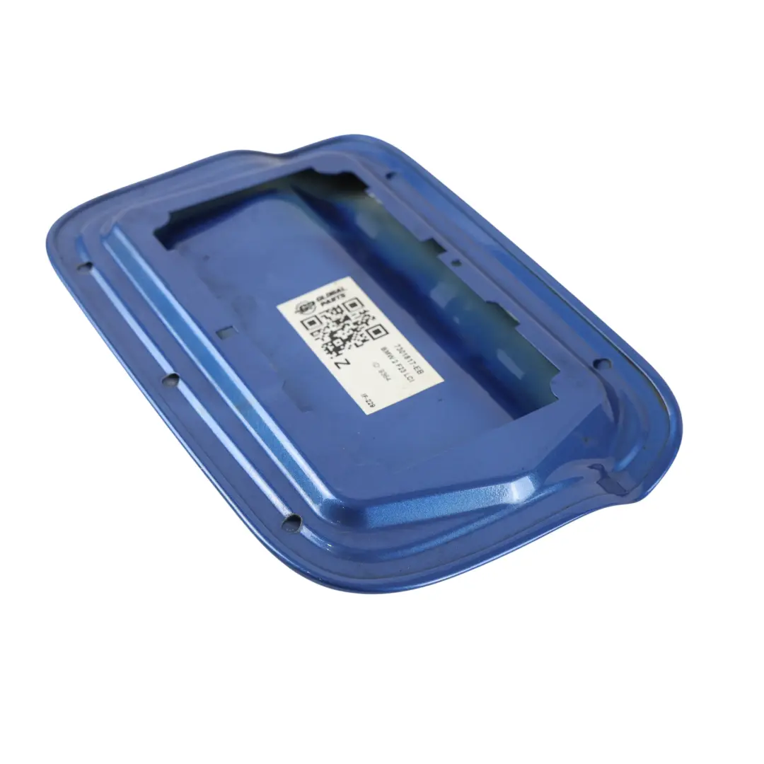 Filler Fill-In Flap Cover Estoril Blau Metallic B45 to BMW F23 LCI Fuel with Part number 7301817 BMW F23 LCI Fuel Filler Fill-In Flap Cover Estoril Blau Metallic B45 - SKU 7301817-EB - Part number 7301817