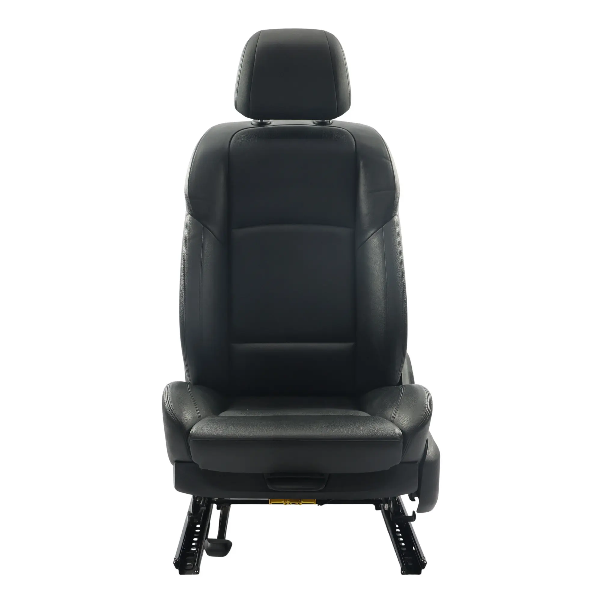 BMW F10 F11 LCI Sedile Sportivo Anteriore Sinistro Riscaldato Pelle Dakota Nero