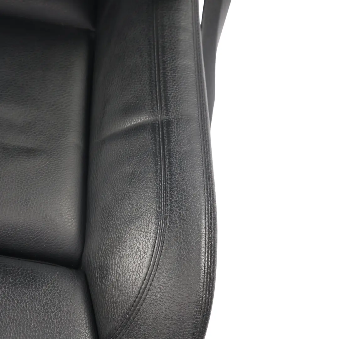 BMW F10 F11 LCI Fotel Sport Przedni Lewy Grzany Skóra Dakota Czarna - SKU 7303371-3 - Numer Części 7303371