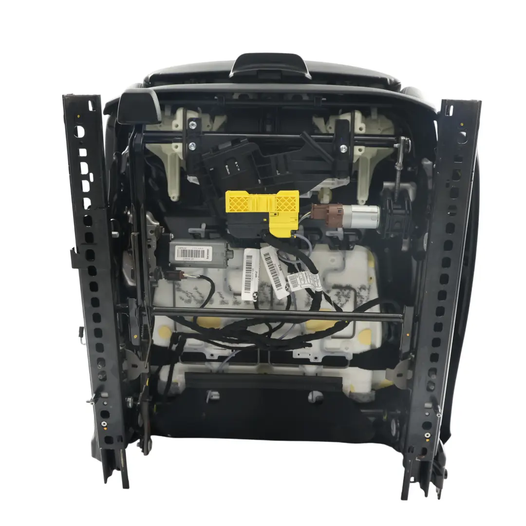 Fotel Sport Przedni Lewy Grzany Skóra Dakota Czarna do BMW F10 F11 LCI o numerze 7303371 BMW F10 F11 LCI Fotel Sport Przedni Lewy Grzany Skóra Dakota Czarna - SKU 7303371-3 - Numer Części 7303371