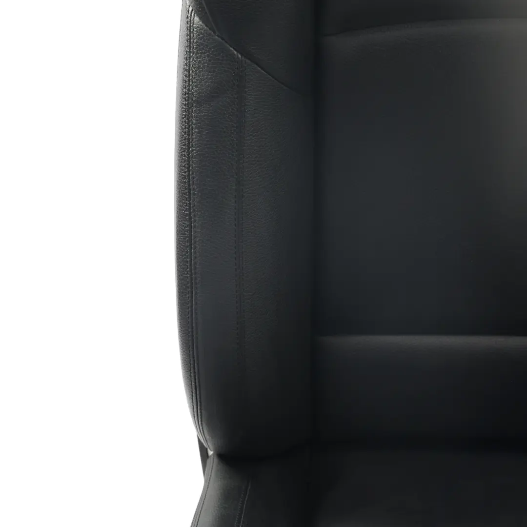 BMW F10 F11 LCI Sport Seat Front Left N/S Interior Leather Dakota Black - SKU 7303371-3 - Part number 7303371