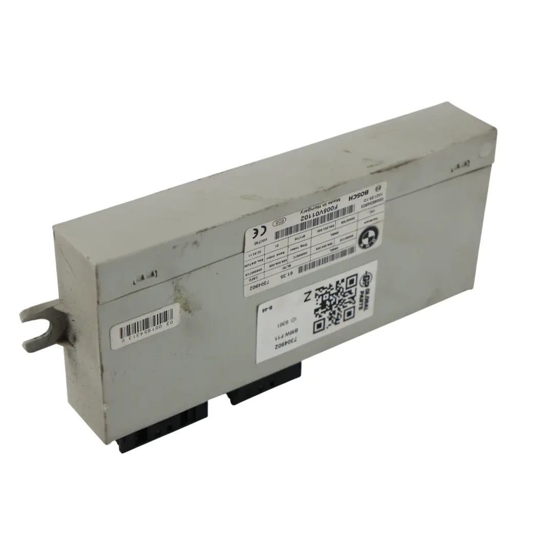 BMW F11 F11N Función Trasera Módulo Control Cuerpo ECU - SKU 7304902 - Número de pieza 7304902