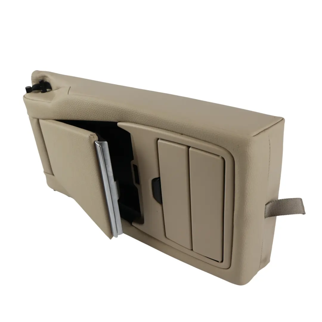 BMW 3 F34 GT Rear Middle Armrest Leather Oyster - SKU 7308634 - Part number 7308634