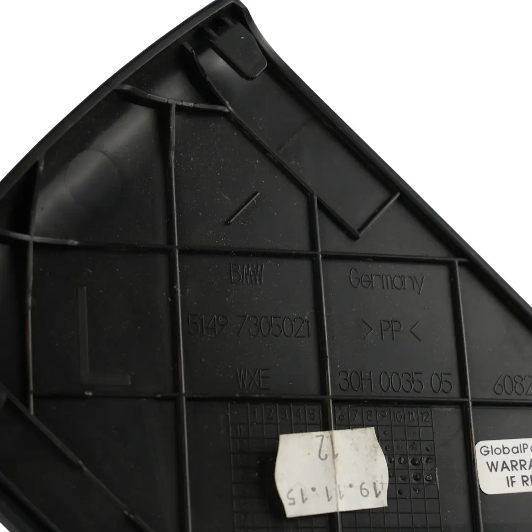 Koffer Raum Deckel Abdeckung Links Schwarz 7305021 für BMW F31 mit Teilenummer 7316775 BMW F31 Koffer Raum Deckel Abdeckung Links Schwarz 7305021 - SKU 7316775-1 - Teilenummer 7316775