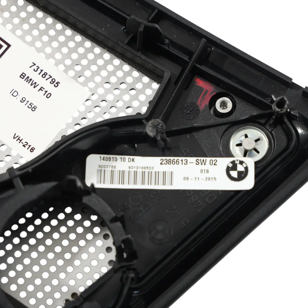 BMW F10 Hintere Tür Lautsprecher Abdeckung Bang&Olufsen Links - SKU 7318795 - Teilenummer 7318795