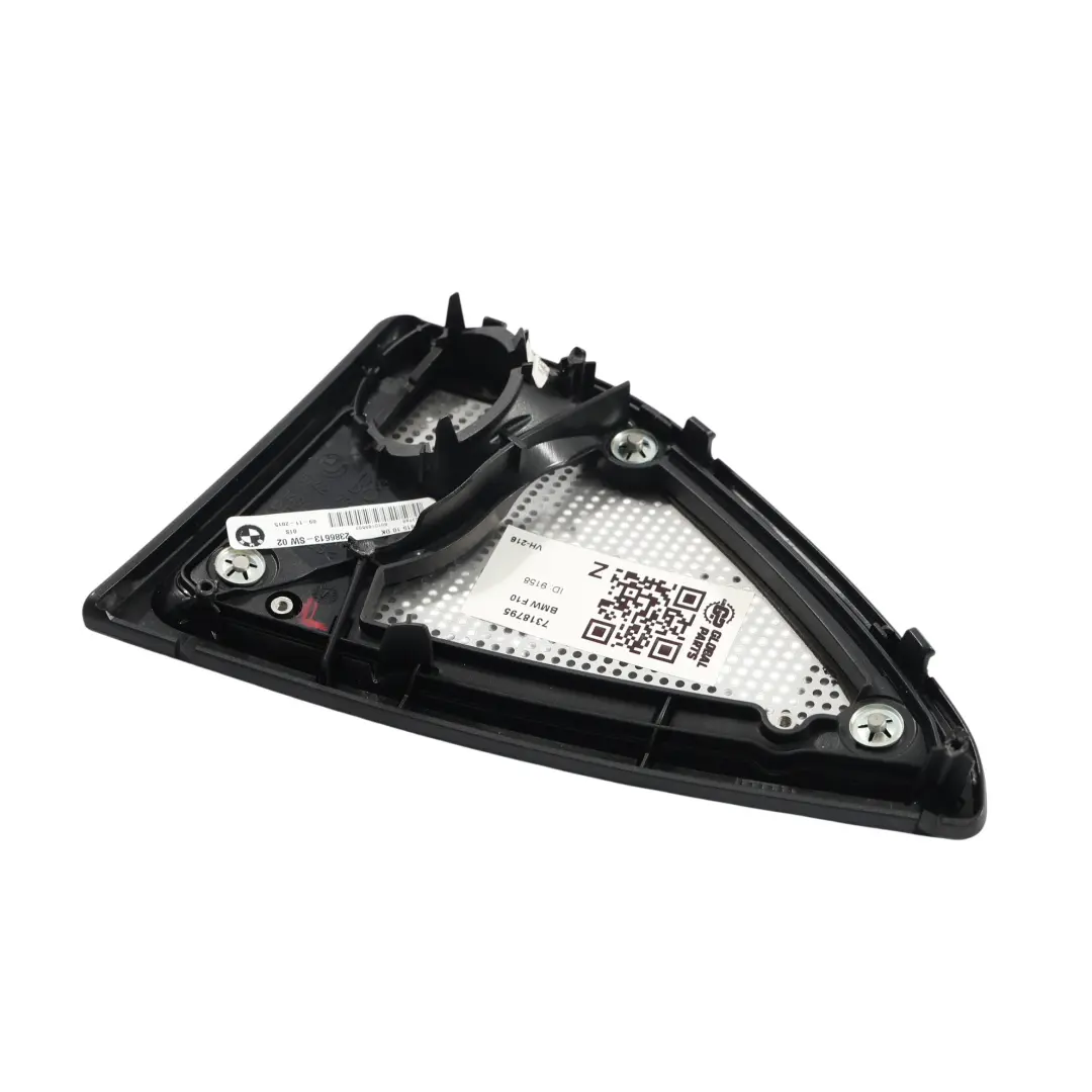 BMW F10 Cache Haut-Parleur Porte Arrière Gauche Bang & Olufsen - SKU 7318795 - Numéro de pièce 7318795