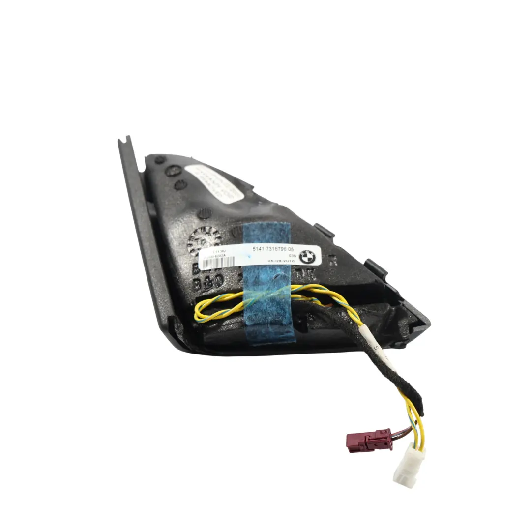 Vordertür Hochtöner Dreieck Abdeckung Panel Rechts für BMW F10 mit Teilenummer 7318798 BMW F10 Vordertür Hochtöner Dreieck Abdeckung Panel Rechts - SKU 7318798 - Teilenummer 7318798