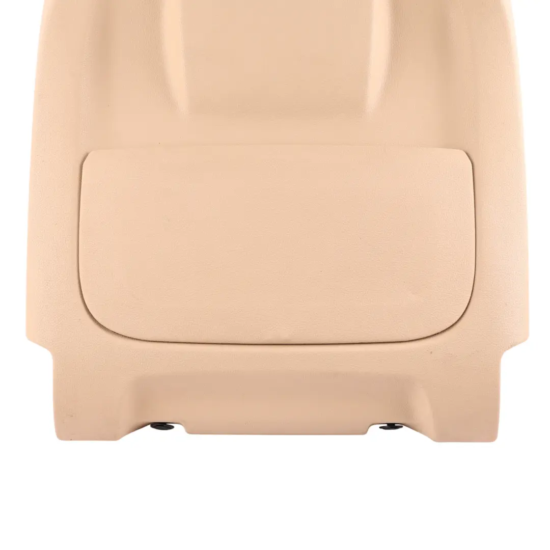 BMW F01 F07 F10 LCI Front Seat Backrest Cover Rear Trim Panel Beige - SKU 7319048 - Part number 7319048