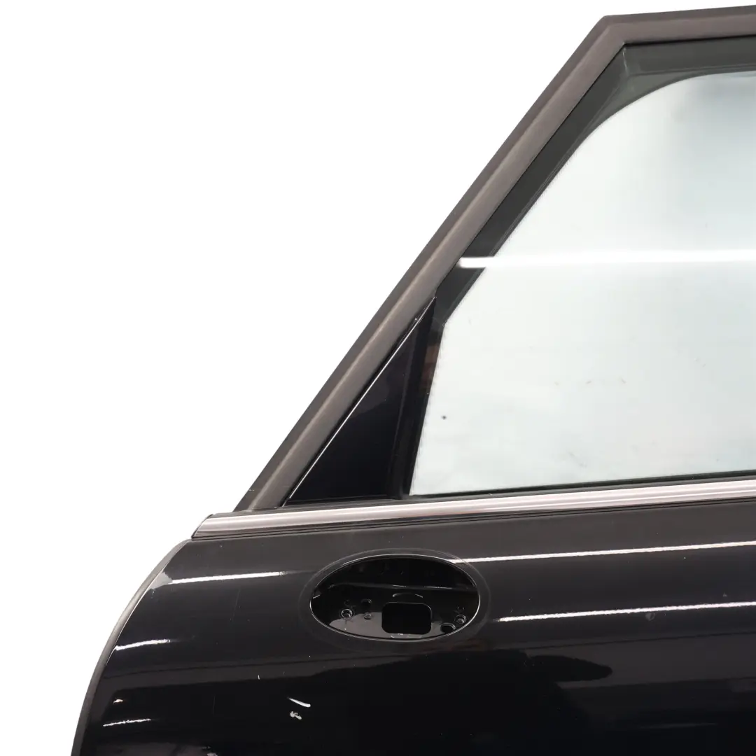 Mini F55 Door Front Left N/S Covering Panel Midnight Black Metallic - A94 - SKU 7327445-MNB - Part number 7327445