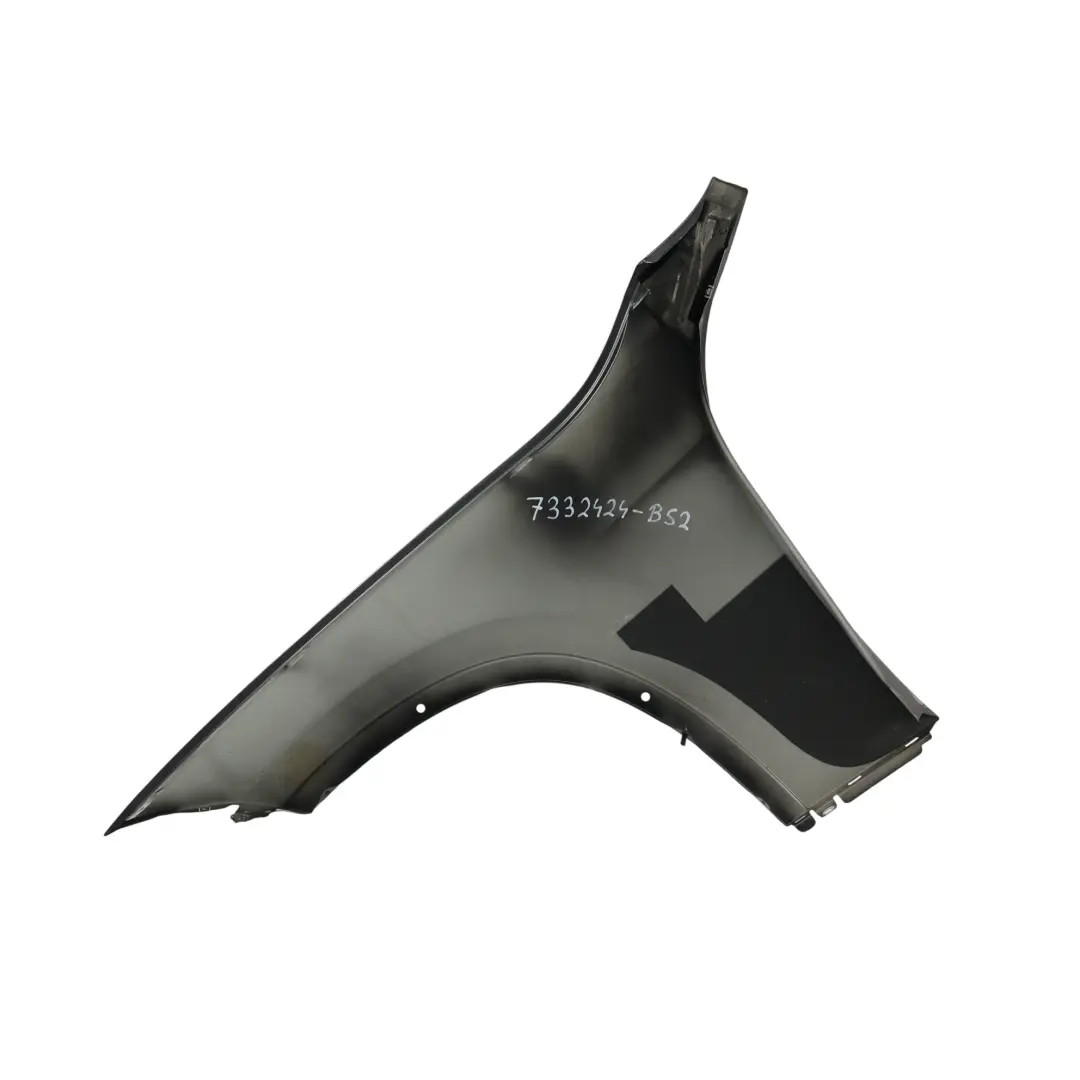 Side Wing Panel Fender Front Right O/S Black Sapphire Metallic - 475 to BMW X1 E84 with Part number 7332424 BMW X1 E84 Side Wing Panel Fender Front Right O/S Black Sapphire Metallic - 475 - SKU 7332424-BS2 - Part number 7332424