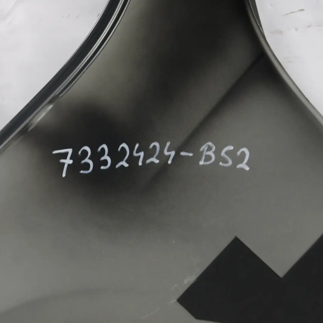 BMW X1 E84 Side Wing Panel Fender Front Right O/S Black Sapphire Metallic - 475 - SKU 7332424-BS2 - Part number 7332424