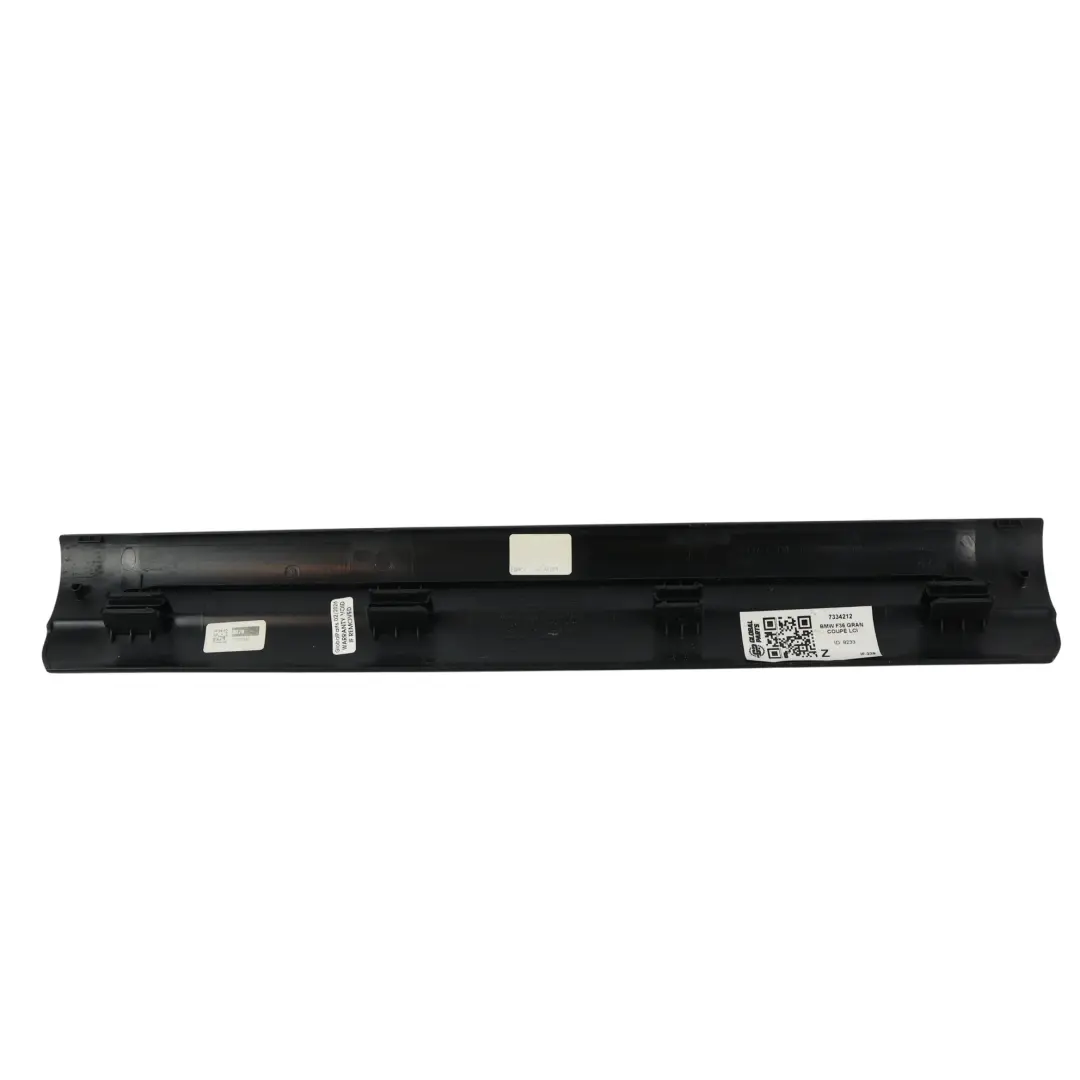 BMW F36 Gran Coupé Piastra Interna Porta Anteriore Sill Plate Destra - SKU 7334212 - Numero di parte 7334212