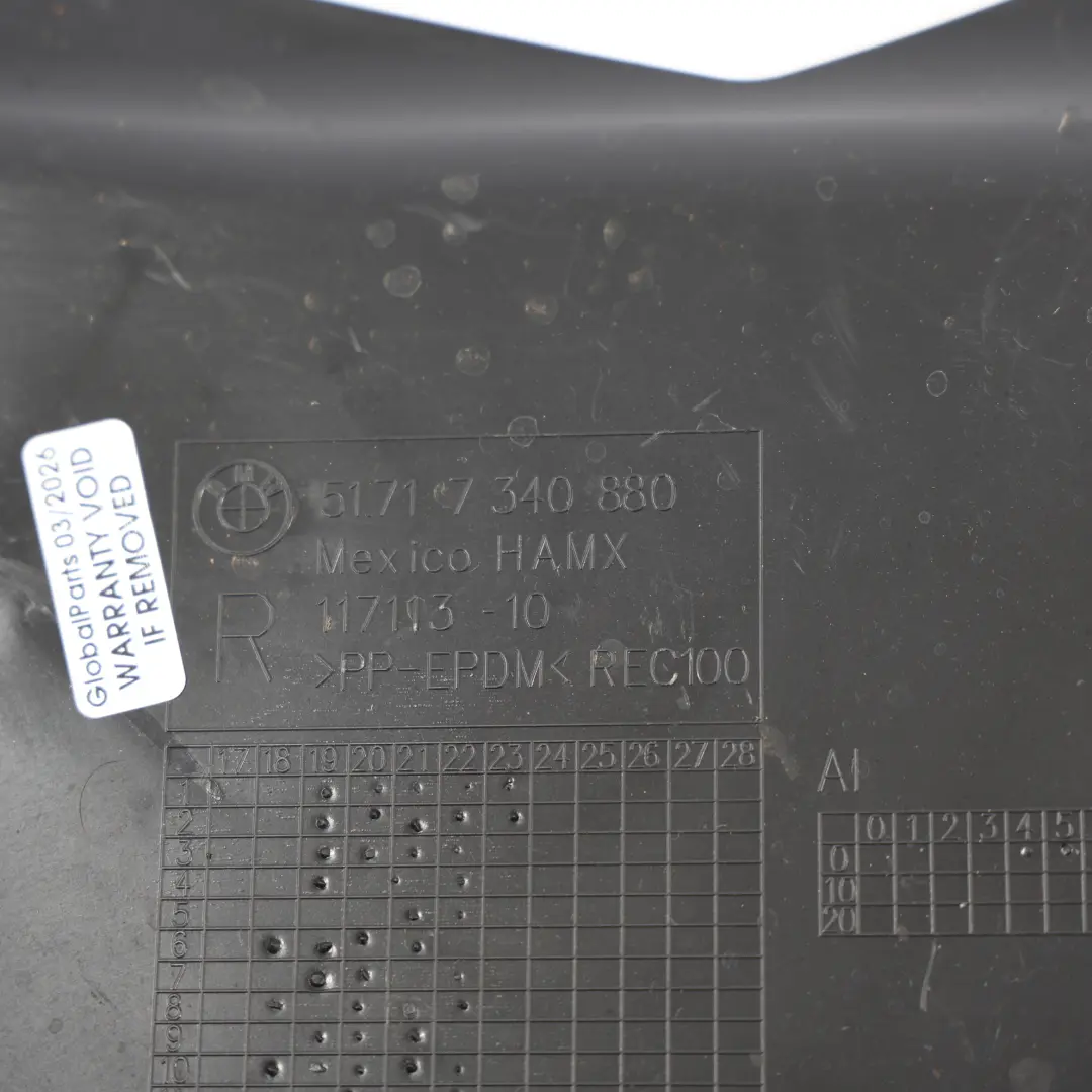 Osłona Przekładni Kierowniczej Prawa do BMW G20 G21 G22 G23 G26 o numerze 7340880 BMW G20 G21 G22 G23 G26 Osłona Przekładni Kierowniczej Prawa - SKU 7340880 - Numer Części 7340880