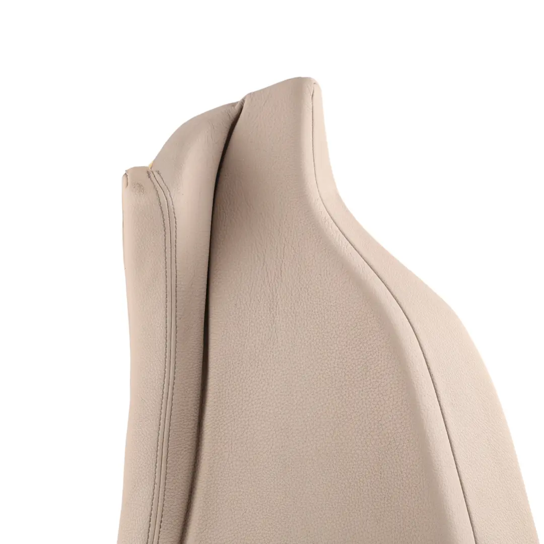 BMW F36 Rear Seat Cover Side Finisher Bench Leather Dakota Oyster Right O/S - SKU 7347534 - Part number 7347534