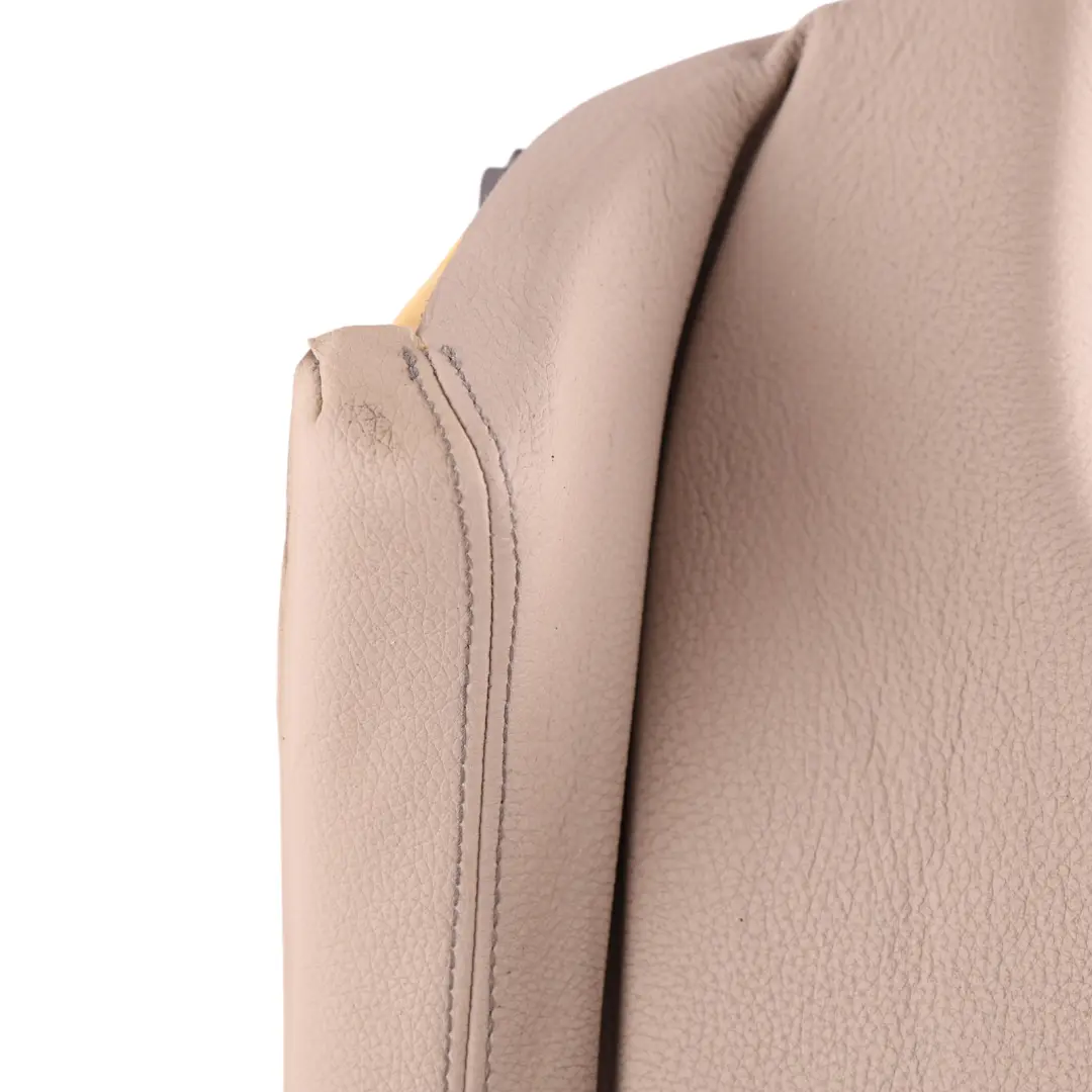 Side Finisher Bench Leather Dakota Oyster Right O/S to BMW F36 Rear Seat Cover with Part number 7347534 BMW F36 Rear Seat Cover Side Finisher Bench Leather Dakota Oyster Right O/S - SKU 7347534 - Part number 7347534