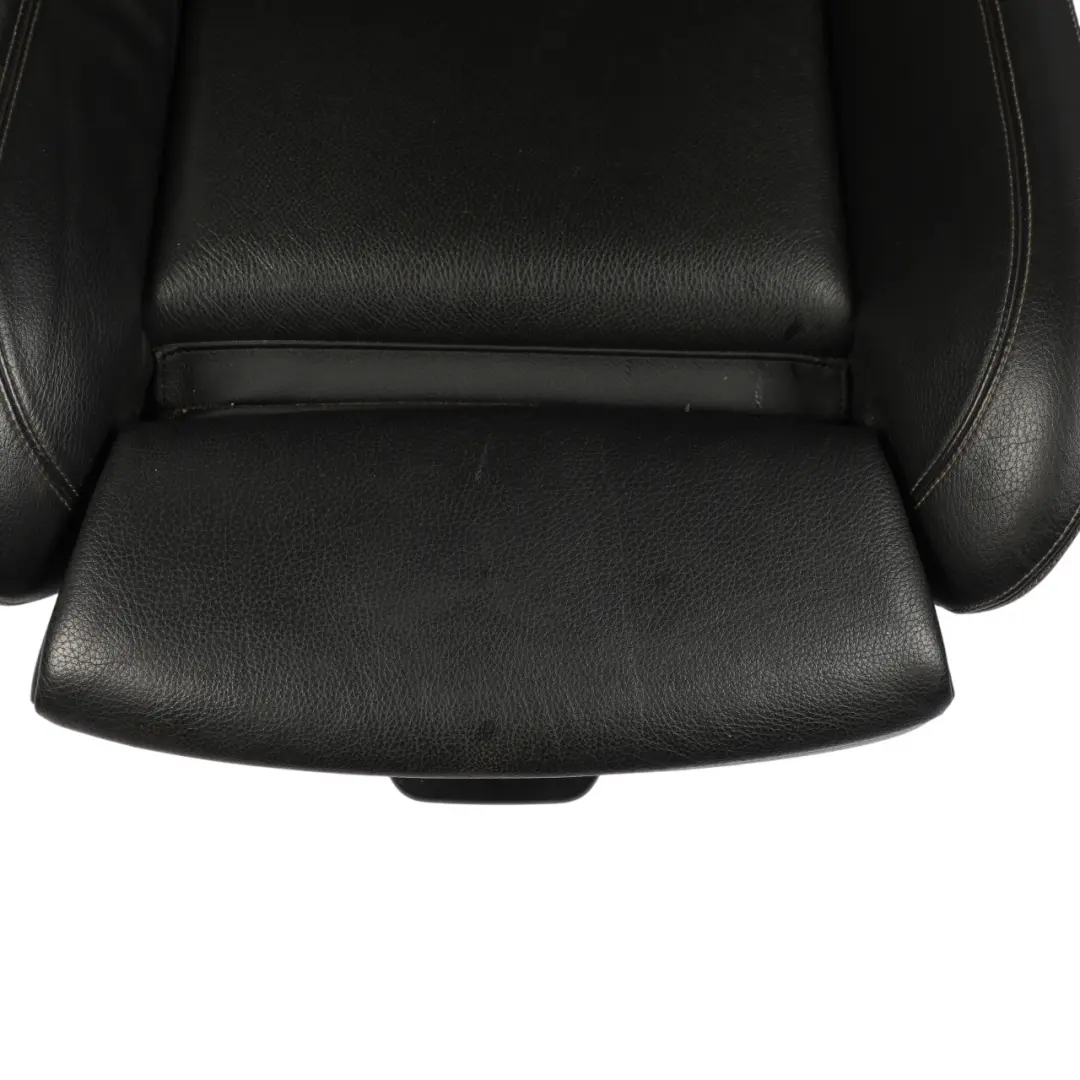 Fotel Przedni Prawy Podgrzewany Skóra Czarne Przeszycie do BMW F10 F11 LCI o numerze 7349862 BMW F10 F11 LCI Fotel Przedni Prawy Podgrzewany Skóra Czarne Przeszycie - SKU 7349862-2 - Numer Części 7349862