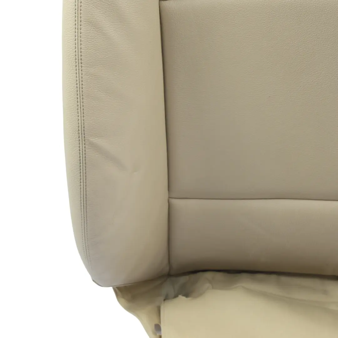 BMW F10 F11 LCI Schienale Anteriore Riscaldato Pelle Beige Sinistro - SKU 7350133 - Numero di parte 7350133