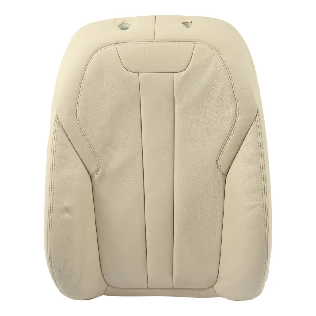 BMW X5 F15 Seat Backrest Heated Leather Front Right O/S Beige - SKU 7352282 - Part number 7352282