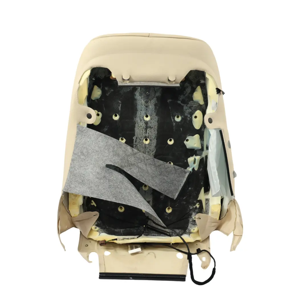 Schienale Sedile Riscaldato In Pelle Anteriore Destro Beige per BMW X5 F15 con numero di parte 7352282 BMW X5 F15 Schienale Sedile Riscaldato In Pelle Anteriore Destro Beige - SKU 7352282 - Numero di parte 7352282