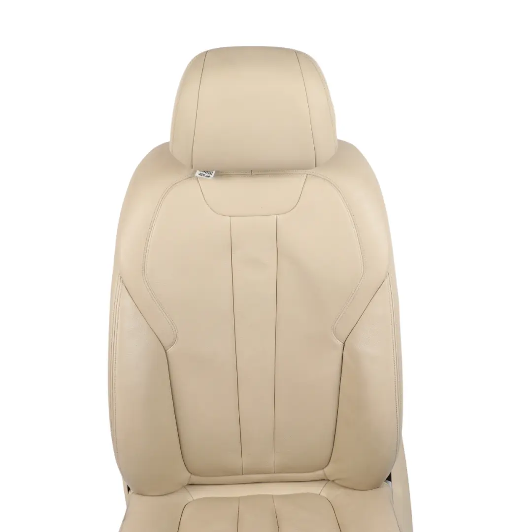 BMW X5 F15 Front Seat Heated Electric Leather Canverrabeige Left N/S - SKU 7352283-1 - Part number 7352283