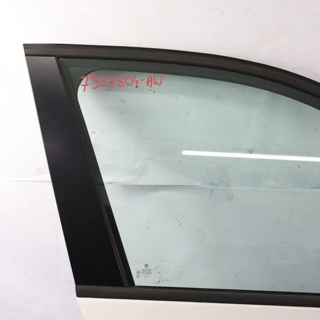 Drzwi Prawy Przód Przednie Alpinweiss 3 Białe - 300 do BMW X3 F25 o numerze 7355804 BMW X3 F25 Drzwi Prawy Przód Przednie Alpinweiss 3 Białe - 300 - SKU 7355804-AW - Numer Części 7355804