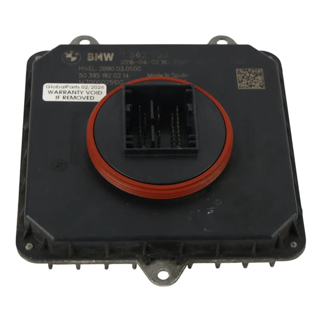 Module De Phare Avant Gauche Droite Unité Commande LED pour BMW F06 F12 LCI à propos du numéro de pièce 7362753 BMW F06 F12 LCI Module De Phare Avant Gauche Droite Unité Commande LED - SKU 7362753 - Numéro de pièce 7362753