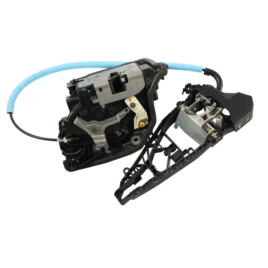 BMW X5 F15 Linka Siłownik Uchwyt Zamek Drzwi Tylny Lewy 7381873 - SKU 7362793 - Numer Części 7362793