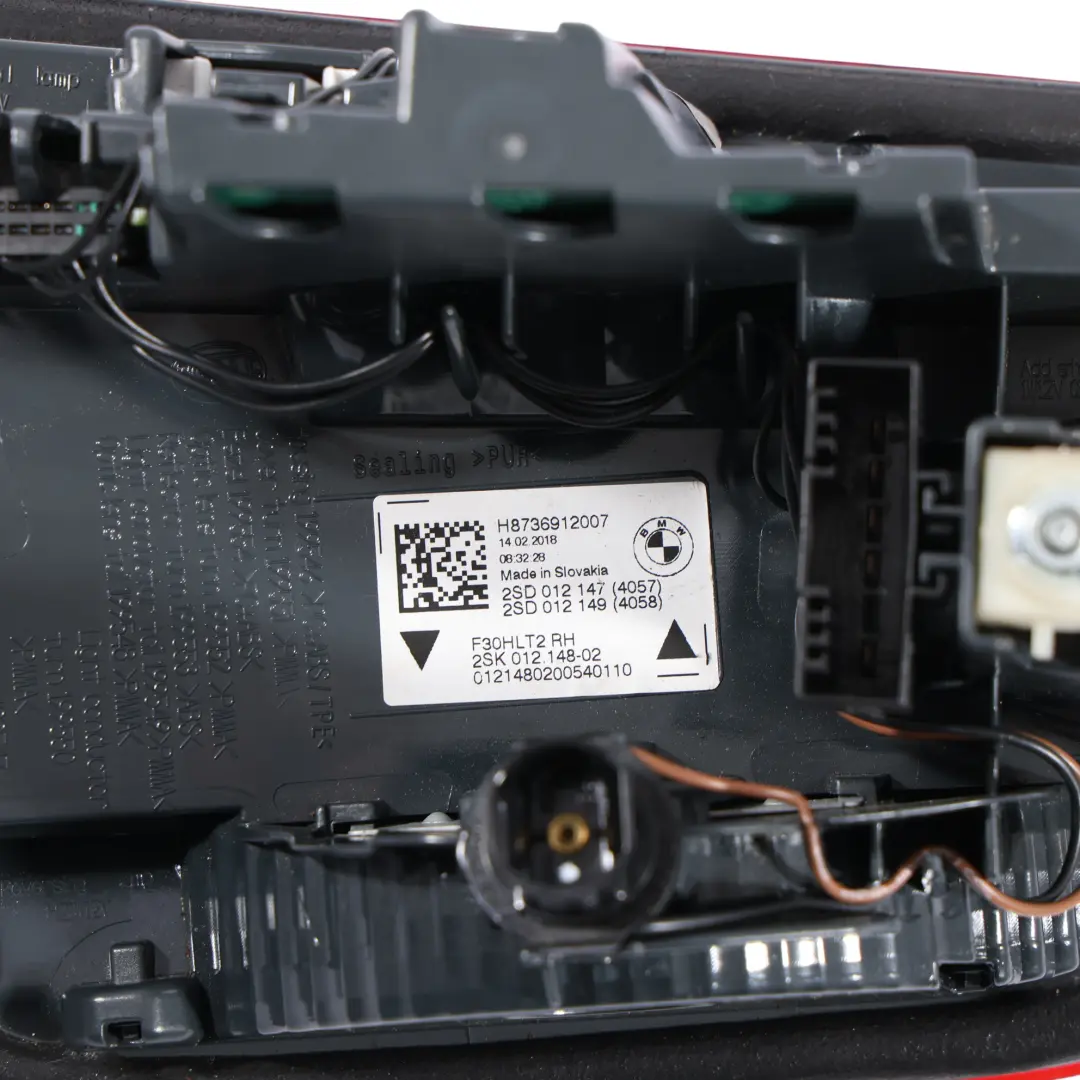 BMW F30 F31 LCI Rear Right O/S Light Trunk Lid Boot Tailgate - SKU 7369120-1 - Part number 7369120